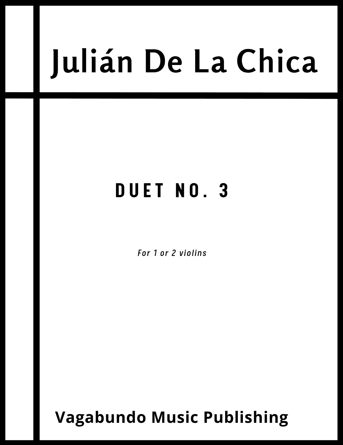 De La Chica: Duet No. 3
