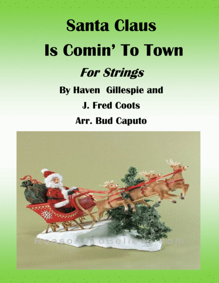 Santa Claus Is Comin' To Town (arr. Bud Caputo)