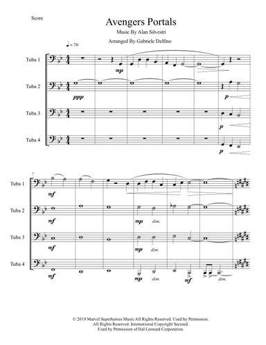 Portals (arr. Gabriele Delfino)