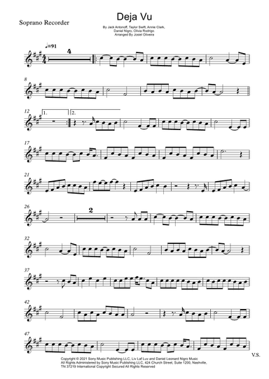 Deja Vu (arr. Josiel Oliveira)