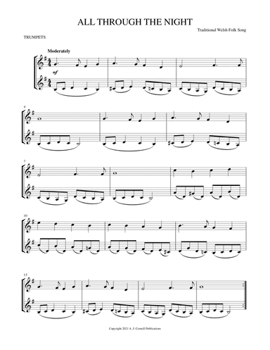 All Through the Night (arr. Mark Phillips)