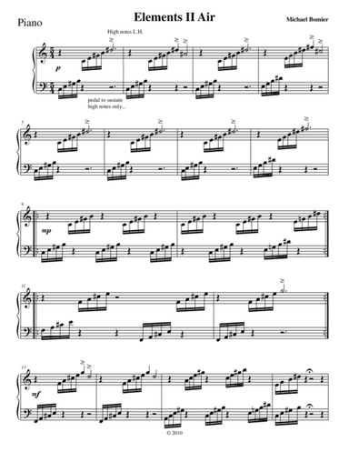 Elements Suite for Violin and Piano 2nd Mvnt: Air