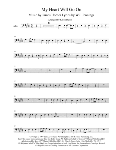 My Heart Will Go On (Love Theme from Titanic) (arr. Kevin Busse)