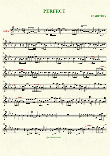 Perfect (arr. archecollamusic)