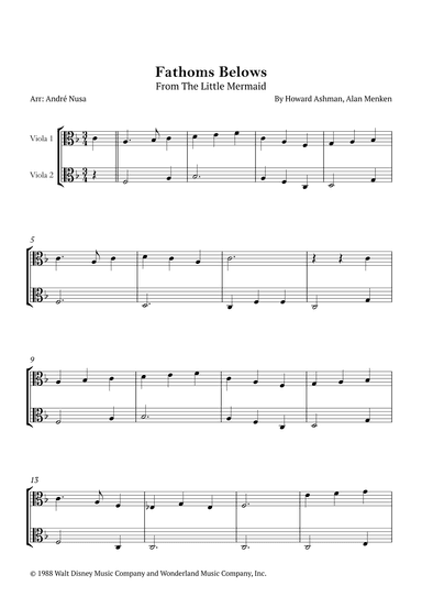 Fathoms Below (arr. André Nusa)