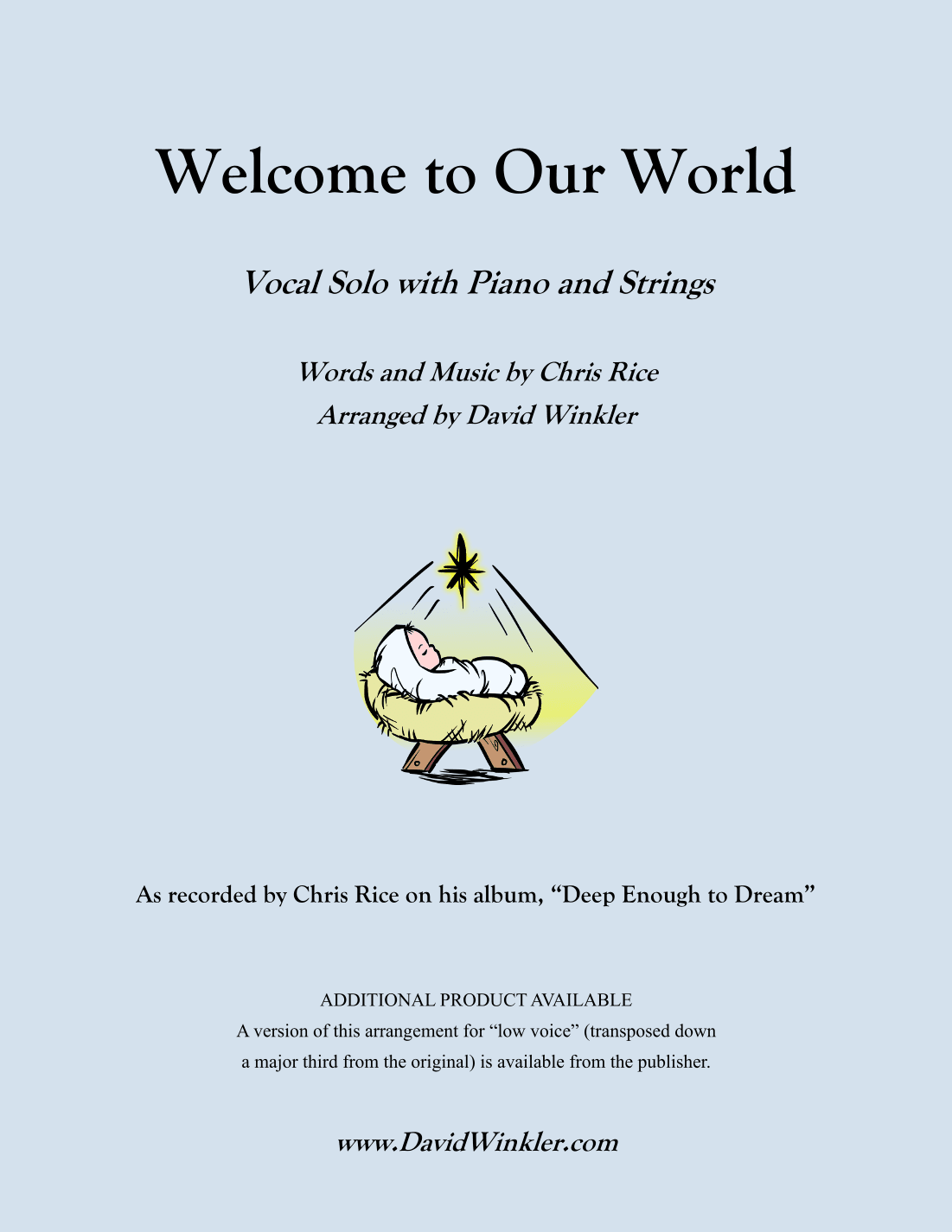 Welcome To Our World (arr. David Winkler)