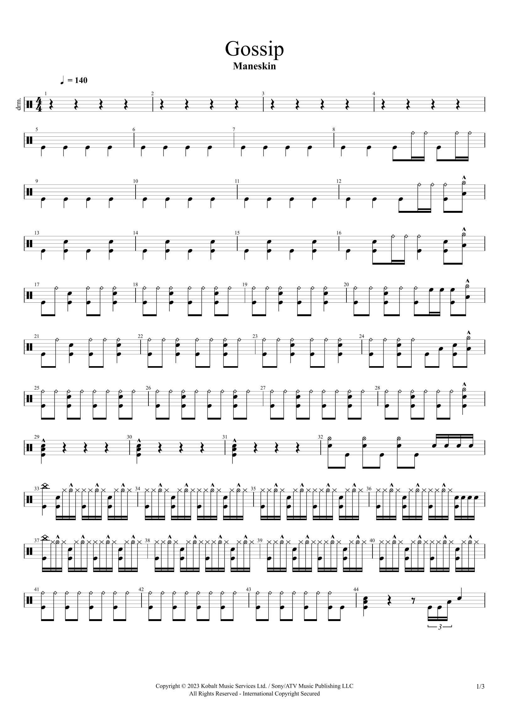 Gossip (arr. Cyril Mayer)