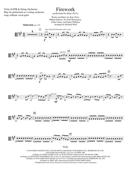 Firework (arr. Richard Wolf)