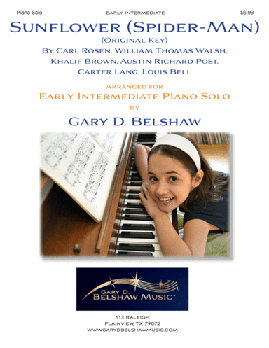 Sunflower (arr. Gary D. Belshaw (ASCAP))