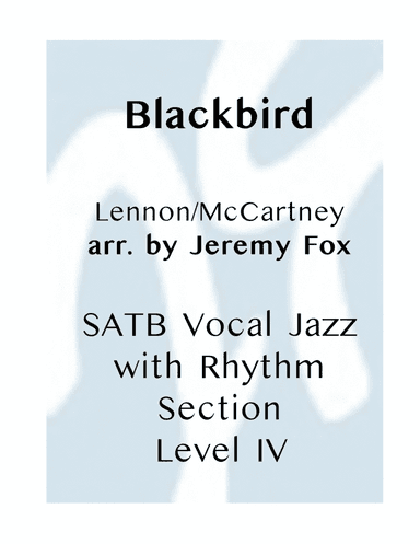 Blackbird (arr. Jeremy Fox)