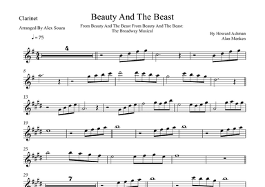 Beauty And The Beast (arr. Alex Souza)