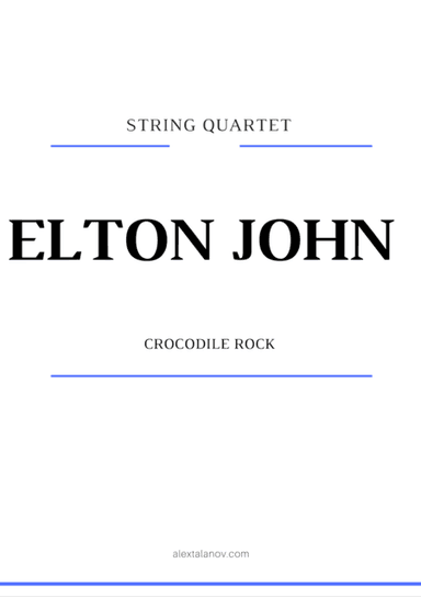 Crocodile Rock (arr. Alex Talanov)