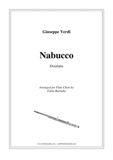 Nabucco - Overture for Flute Choir (arr. Fabio Barnaba)