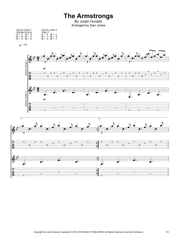 The Armstrongs (arr. Dan Jones)