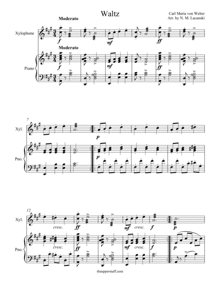 Waltz (arr. Nick Lacanski)