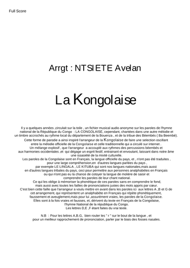 La Kongolaise
