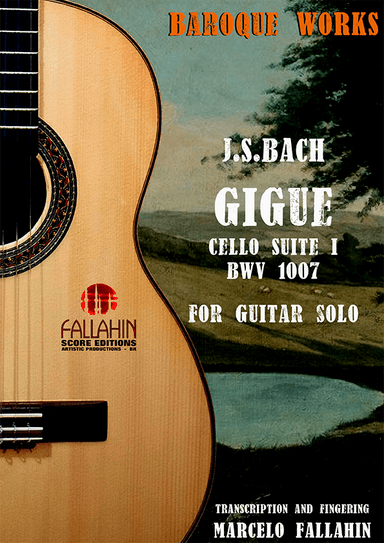 GIGUE  (CELLO SUITE Nº1) - BWV 1007 - J.S.BACH (arr. Marcelo Fallahin)