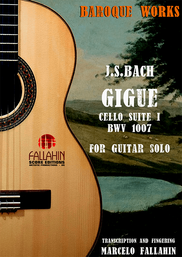 GIGUE  (CELLO SUITE Nº1) - BWV 1007 - J.S.BACH (arr. Marcelo Fallahin)