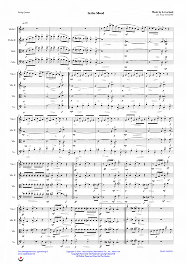 In The Mood (arr. Josef Štastný)