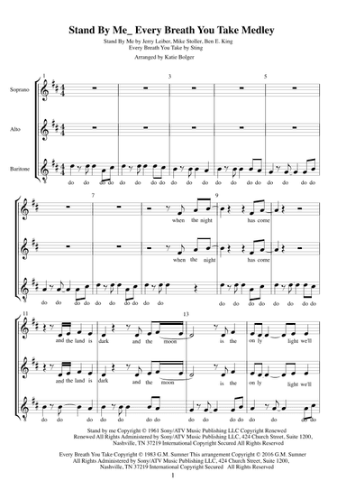 Every Breath You Take (arr. Katie Bolger)