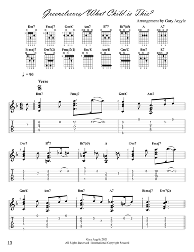 Greensleeves/What Child is This? (arr. Gary Argyle)