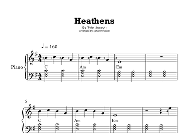 Heathens (arr. Schäfer Rafael)