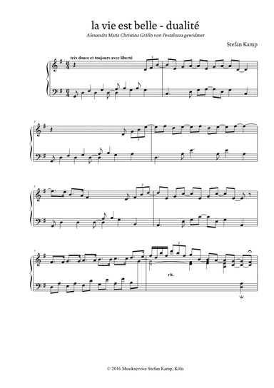 Dualité (La vie est belle)