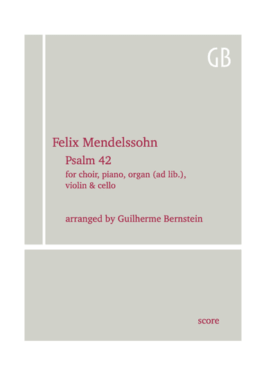 Psalm 42 (arr. Guilherme Bernstein)