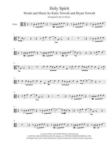 Holy Spirit (arr. Kevin Busse)