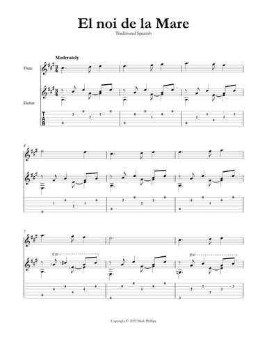 El noi de la Mare (arr. Mark Phillips)