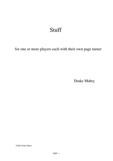 Stuff & Other Stuff