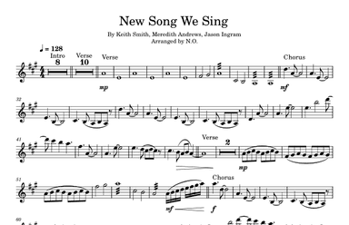 The New Song We Sing (arr. N.O.)