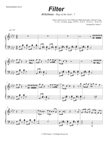 Filter (arr. Jinnie J)