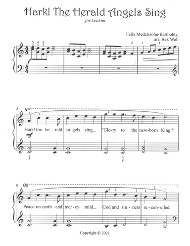Hark! The Herald Angels Sing (arr. Rebekah Wall)