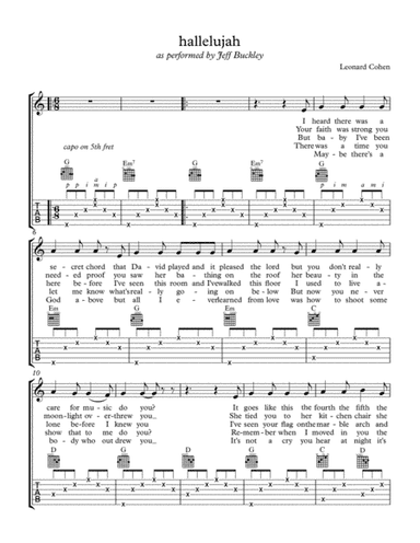 Hallelujah (arr. Sean Atkinson)