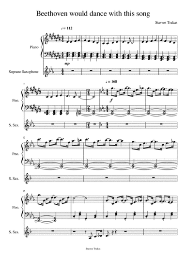 Beethoven would dance with this song