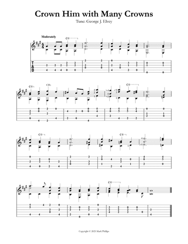 Crown Him with Many Crowns (arr. Mark Phillips)