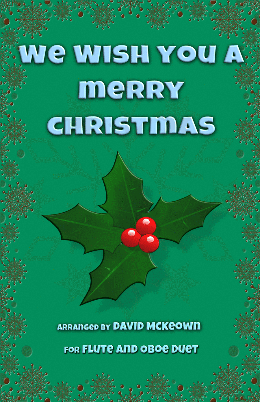 We Wish You a Merry Christmas, Jazz Style, for Flute and Oboe Duet (arr. David McKeown)