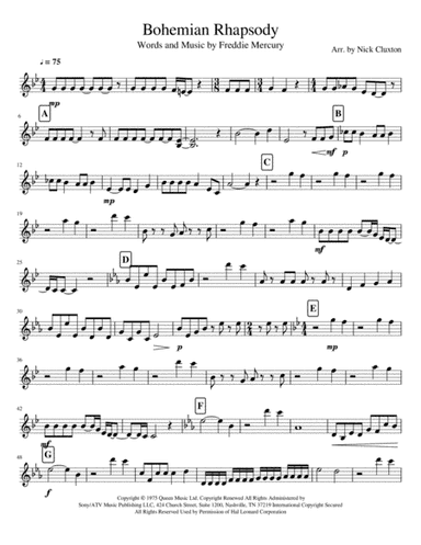 Bohemian Rhapsody (arr. Nick Cluxton)