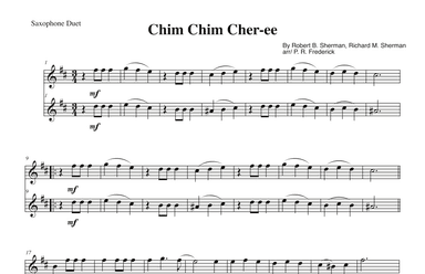 Chim Chim Cher-ee (arr. P. R. Frederick)