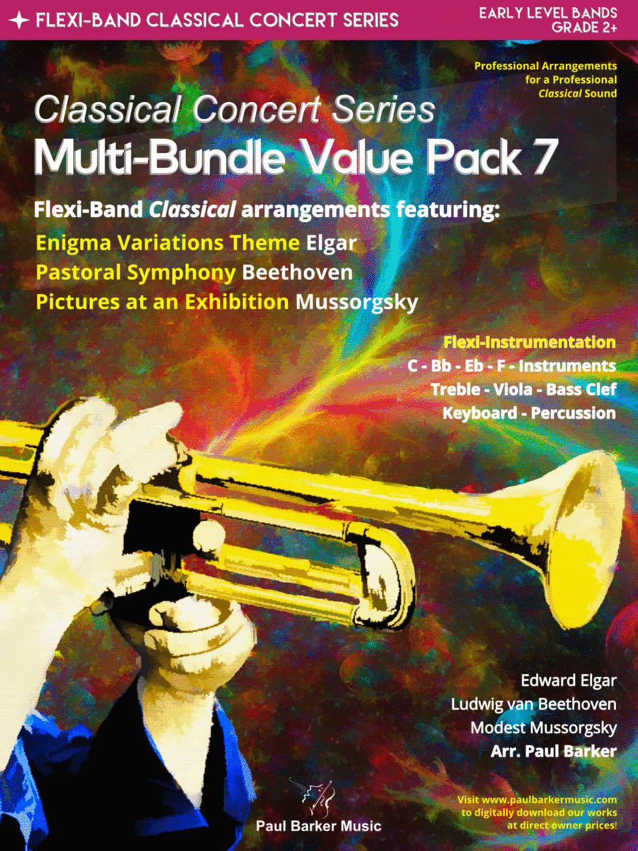 Classical Concert Series Multi-Bundle Pack 7 (Flexible Instrumentation) (arr. Paul Barker)