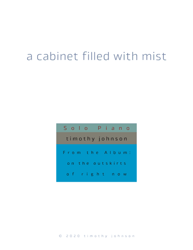 A Cabinet Filled With Mist