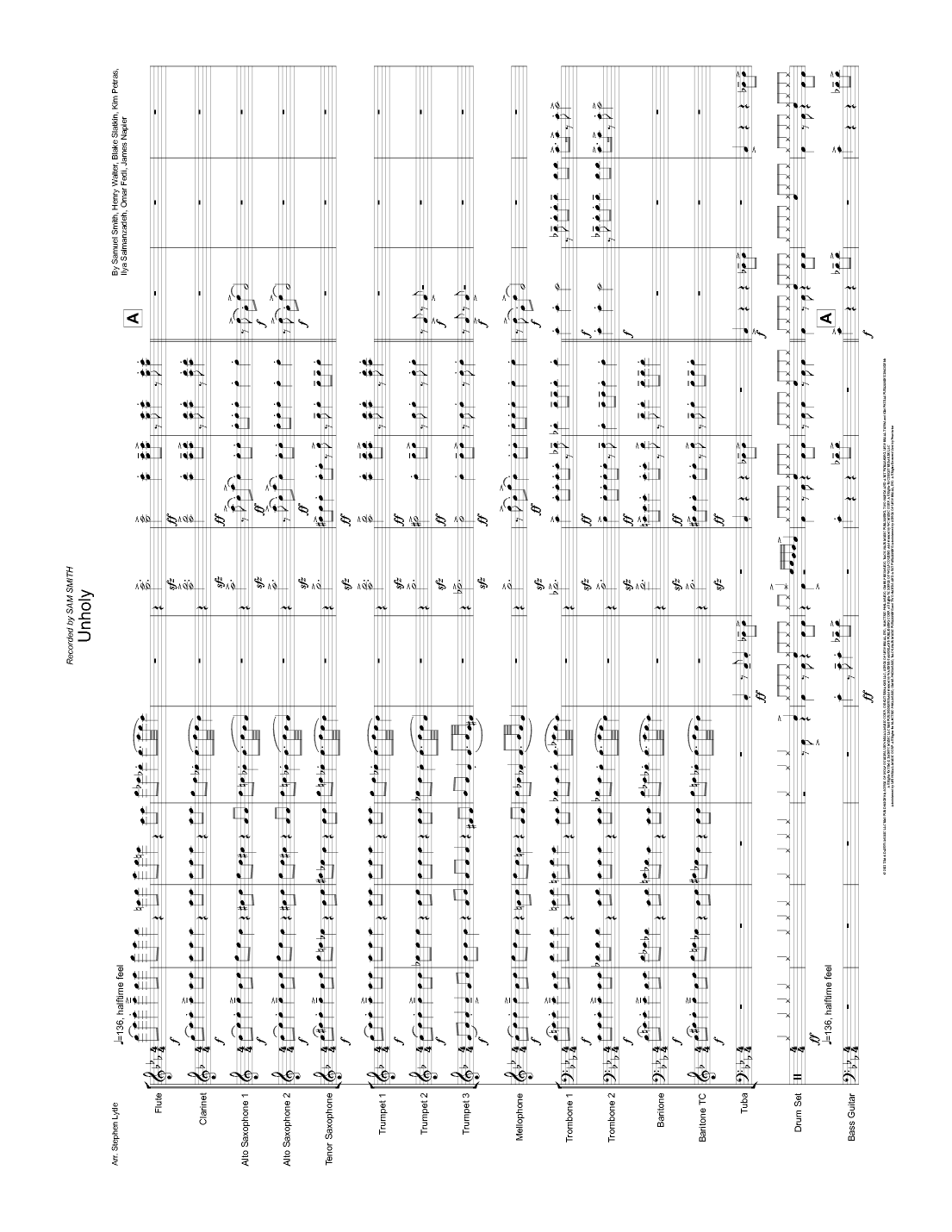 Unholy (arr. Stephen C. Lytle)