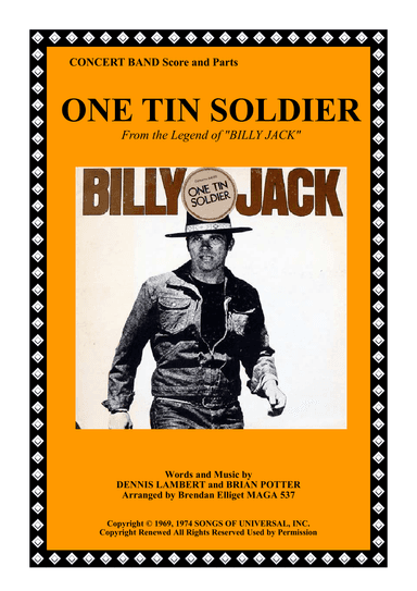One Tin Soldier (arr. Brendan James Elliget MAGA 537)