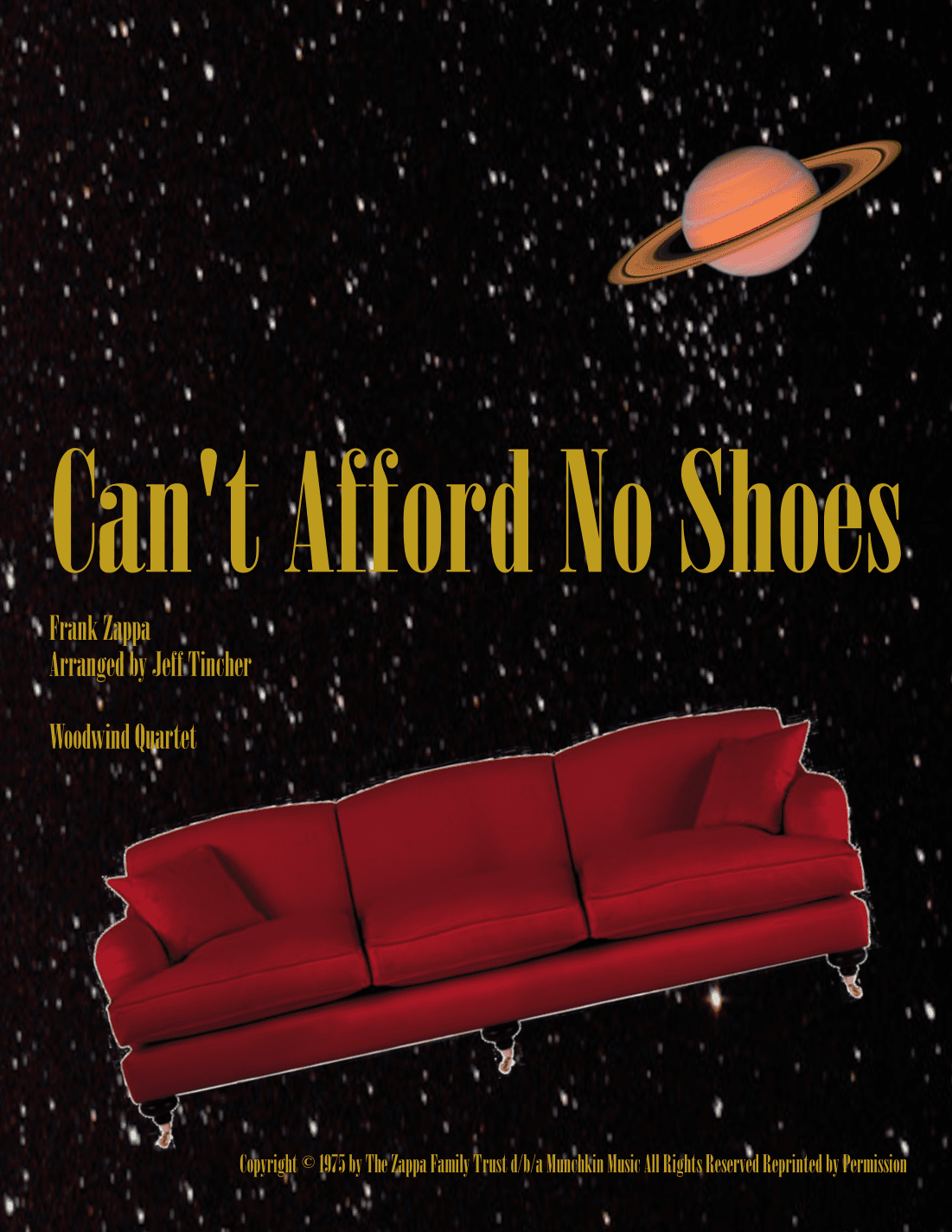 Can't Afford No Shoes (arr. Jeff Tincher)
