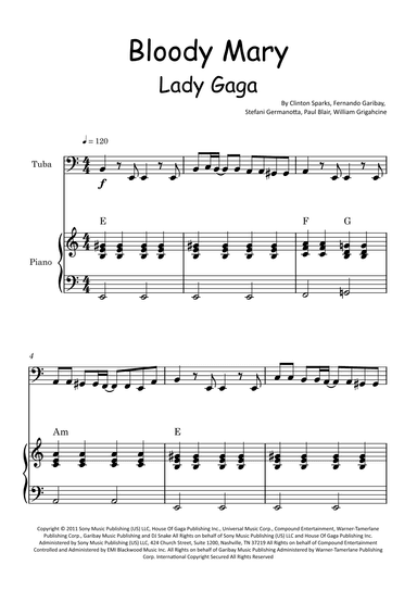 Bloody Mary (arr. Glauco Fernandes)