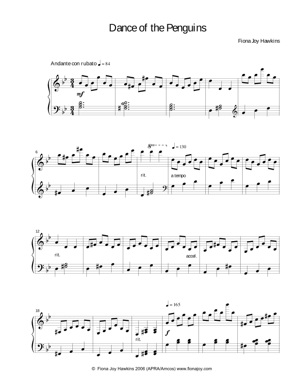 Dance of the Penguins