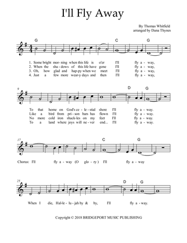 I'll Fly Away (arr. Dana Thynes)