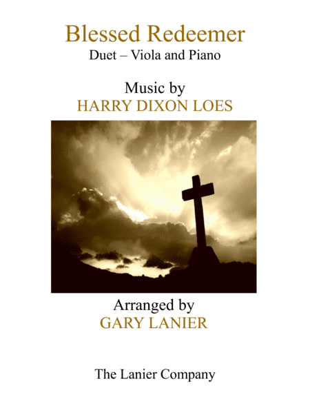 BLESSED REDEEMER(Duet – Viola & Piano with Score/Part) (arr. Gary Lanier)