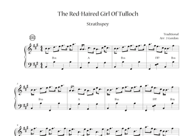 The Red-Haired Girl Of Tulloch (arr. Julia Gordon)